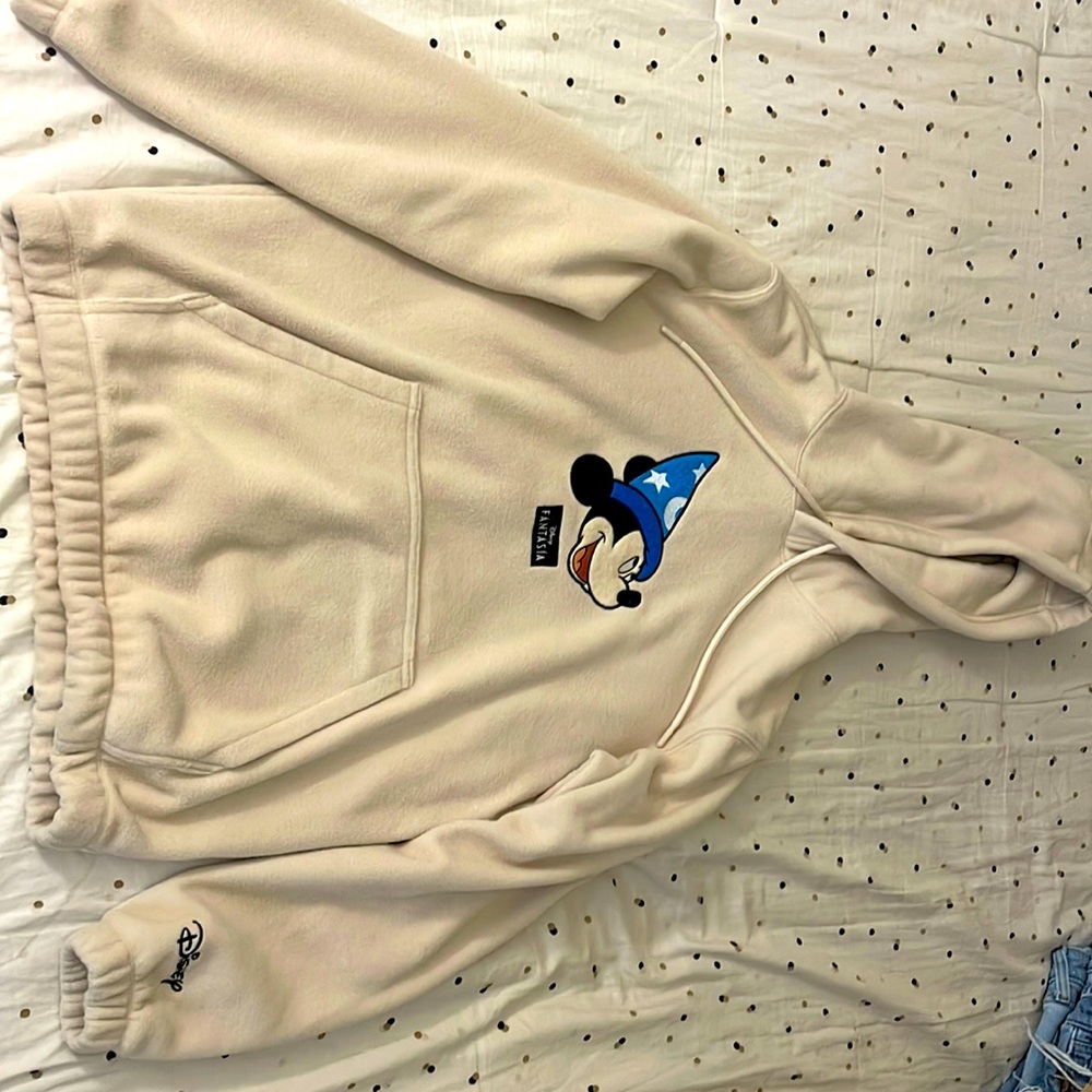 A hoodie from the Disney collection that was in H&M.
